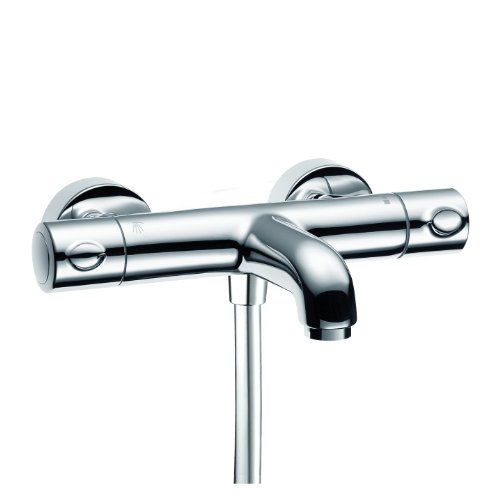 Hansgrohe 13241001 Ecostat Exposed Tub-Shower Thermostat, Chrome