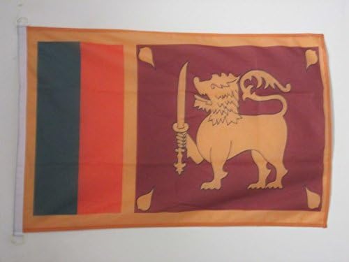 AZ FLAG, Sri Lanka Nautical Flag, 18'' x 12'', For Outdoor and Boat