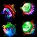 Leagway Flash Jumping Vibrating Bouncing Ball, Creative Flashing Dancing Ball with Colorful LED Light and Music, Novelty Light up Jump Ball Toys for Kids Boys Girls, Color Random