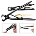 Lulultn Nail Clippers Set Fingernail & Toenail Clippers - Large Big, Heavy Duty, Sharp, Easy Grip, Best Professional Nail & Toenail Clippers for Thick Nails for Seniors, Men