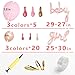 Baby Shower Balloon Garland Kit - Baby Pink Balloon Arch Kit Baby Girl Foil Balloons Girl Baby Shower Decor (Pink)