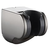 KES® C200-2 Bathroom ABS Handheld Showerhead Adjustable Bracket Holder Wall Mount, Brushed Nickel