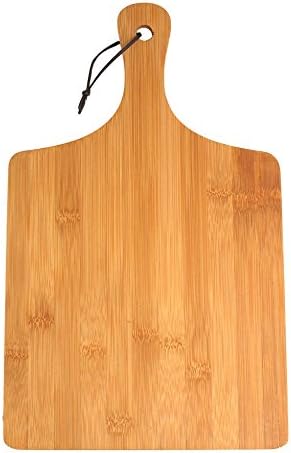 Wansu Bamboo Pizza Bread fruit cutting Paddle board Paddle,B