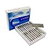 Facón Professional Hair Styling Razor Replacement Blades, Faether Razor Blades for Thinning Texturizing Layering Cutting Hair, Premium Platinum Japanese Stainless Steel for Salon Hairstyling- 10 Count