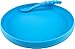 OBB Silicone Baby Plate with Suction Cup Base (Blue)