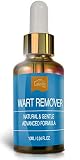 Wart Remover Liquid Rapidly Removes All Kinds of Plantar and Common Warts, Papillomas, Skin Tags With no Harm and Irritation | Advanced Natural Formula | Effective Painless Wart Removal Treatment