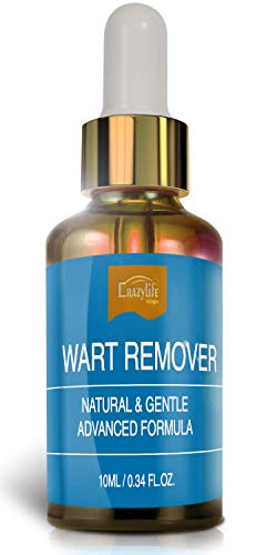 Wart Remover Liquid Rapidly Eliminates All Kinds of Plantar and Common Warts, Papillomas, Skin Tags with no Harm and Irritation | Advanced Natural Formula | Effective Painless Wart Removal Treatment