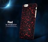 Soft DigitsÂ® Iphone 6 Case 3d Design Inkjet Hard Plastic Case Scrub Fluorescent Colors Cover Protector Scratch-resistant Perfect Fit Anti-slip Good Grip with Aesthetic Print Hard Back Cover for 4.7 Inches Iphone 6 Great Gift for Halloween and Christmas (iphone 6 Red)