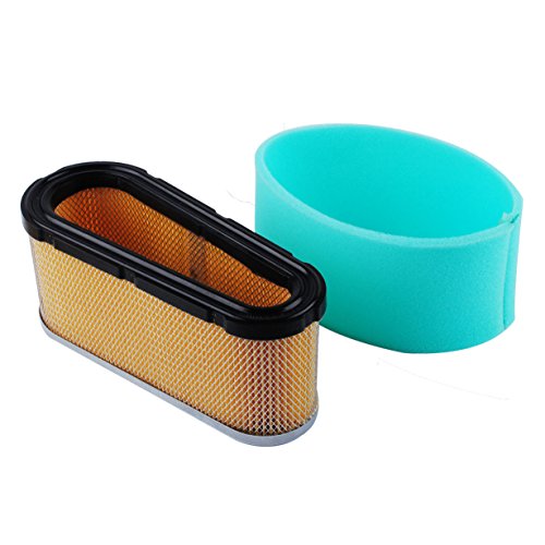 Podoy 496894 Air Filter for Briggs & Stratton 496894S 493909 Pre Filter 272403 272403S Craftsman Lawn Mower Air Filter Replacement