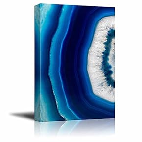 Abstract Agate Slice Pattern