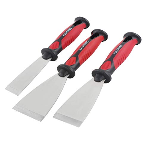 HAUTMEC 3Pack Taping Knife Set, Drywall Flex/Flexible Stainless Steel