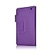 Kindle HD 7 Case - Exact Amazon Kindle Fire HD 7 4th Gen Case [PRO Series] - Premium PU Leather Folio Case for Amazon Kindle Fire HD 7 4th Generation (2014) Purple