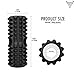 Forbidden Road Foam Roller Muscle Roller 4 Colors with Massage Acupressure Exercise Core Therapy Roll Tool with Bi-directional Zone for Spine Comfort Muscle Massage and Deep Tissue Trigger Provided