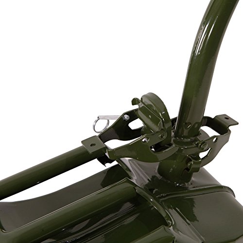 Emergency Oil Gas Can 5 Gel 20L Portable Gas Oil Water Bucket Petrol Diesel Storage Can Tanks with Spout Army Green