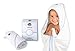 Crazy Joe Hooded Baby Towel 100% Premium Bamboo XL (39 in X 39 in 600 GSM) Blue