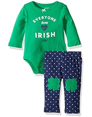 Baby Girls' 2 Piece St. Patrick Day Set