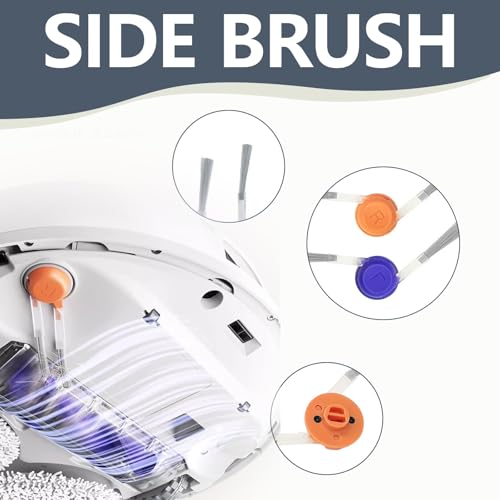Homruich Main Brush Cover Accessories for Narwal Freo Z10, Freo Pro, Freo X Plus, Freo X Ultra,Freo Z Ultra Accessory Set, Freo Pro Main Brush Cover Spare Parts