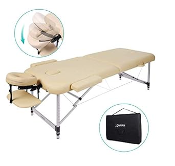Massage Table Beauty Bed Couch Portable Lightweight Deluxe 2