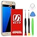 Galaxy S7 Battery Replacement 3200mAh, HETP Upgraded Internal Li-Polymer Battery EB-BG930ABE Replacement for Samsung Galaxy S7 G930 G930V G930T G930A G930P with Free Tool Kit - 18 Month Warranty