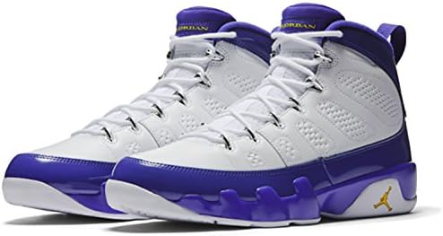 Nike Air Jordan 9 KOBE BRYANT PE White/Concord-Tour Yellow 302370-121 Nov. 2016 Release Men Shoe Size (10.5)