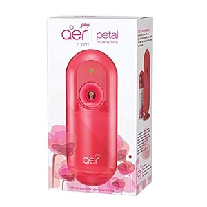 Godrej aer Matic Kit (Machine + 1 Refill) – Automatic Room Fresheners with Flexi Control Spray | Petal Crush Pink | 2200…