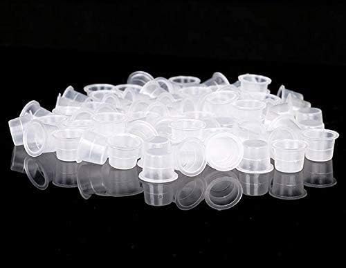 Surflyee Tattoo Ink Cups 330 PCS - 9mm, 13mm, 15mm - Adult, White, Waterproof, 330 Count (Pack of 1) - Image 4