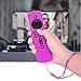 [2 Pack] Silicone Protective Case Compatible with Fire TV Stick 4K Remote (Blue and Purple)