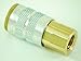 Dixon Valve 2FF2-B Brass Manual Industrial Interchange Pneumatic Fitting, Socket, 1/4