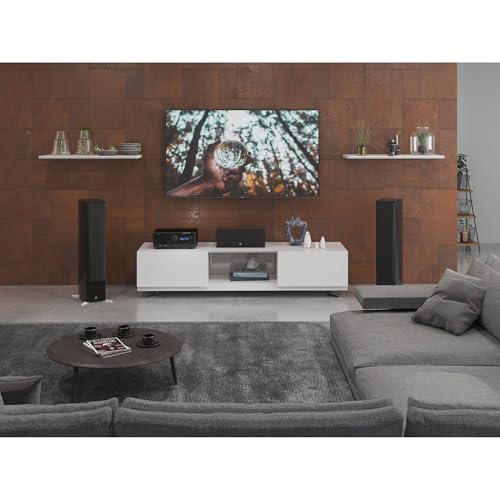 Yamaha RX-V4A 5.2-Channel Surround Sound Network AV Receiver with MusicCast Built-in Wi-Fi and Bluetooth Streaming Home Theater System Bundle with Accessories
