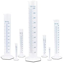 25ml Plastic Graduated Cylinder, Printed