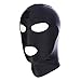 BESTOYARD Black Face Mask Elastic Breathable Open Eyes Open Mouth Zentai Costume Hood Mask - Size M