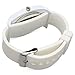Xhilaration Womens Rubber Watch with White, Pink & Green Interchangeable Bands