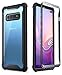 i-Blason Ares Clear Case for Galaxy S10 Plus 2019 Release, Dual Layer Rugged Clear Bumper Case Without Built-in Screen Protector (Black)