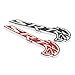 Red Car SRT HELLCAT Head Metal Emblem Badge Decal Sticker for Dodge Charger Challenger Ram Viper Chrysler Jeep SRT8 SRT4 SRT6