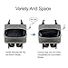 Vogshow Diaper Bag Backpack, Double Layer Waterproof Baby Bags, Large Travel Multifunction Waterproof Baby Nappy Changing Bag for Dad Mom with Insulated Pockets(Grey)