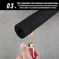 1PC Waterproof Pipe Insulation, Foam for 6-50mm