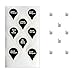 GoodHangups Damage Free Magnetic Poster and Picture Hangers Reusable Works on Any Wall As Seen On Shark Tank - 8 Pack