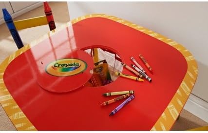 childrens table and chairs crayola