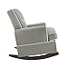 Baby Relax Tinsley Nursery Rocker Chair, Gray