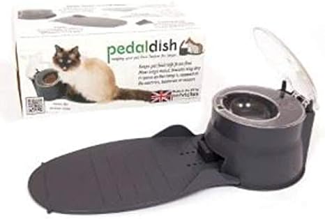 Mdc Pet Products Distributeur Automatique De Nourriture Pedaldish Sans Piles Alimente Pour Chat Amazon Fr Animalerie