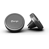 Car Mount, Mengo Magna-Snap Mini Magnetic Air Vent Car Mount for Smartphones (iPhone, Samsung, HTC, LG, Nokia, & More), Mp3 Players, and GPS Devices - Retail Packaging
