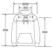 Pandolah Galaxy Colorful Patterns Print Athletic Sweaters Fashion Sweatshirts (S/M, 001-4)