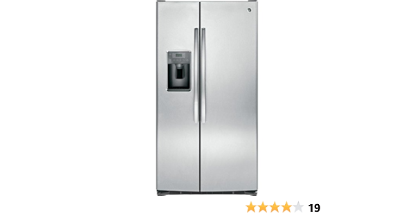 G E Gss25gshss 25 Cu Ft Stainless Side By Side Refrigerator Amazon Ca Home
