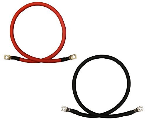 offgridcomfort.com 6AWG Battery Cables / Inverter Cables (4ft)