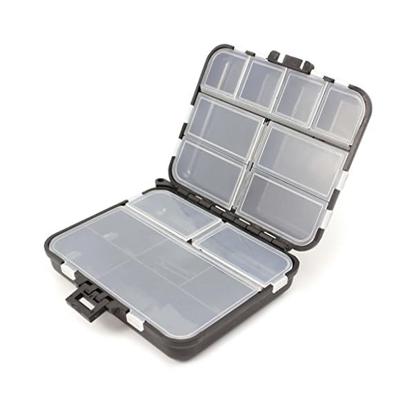 HuntGold-1X-Waterproof-Fishing-Lure-Tackle-Hook-Bait-Storage-Box-Case-With-26-Compartments