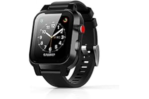ShellBox Case for Apple Watch Case 38mm Series 3 & 2 Heavy Duty Shockproof IP68 Waterproof Impact Resistant iWatch Full Sealed Case with Soft Silicone Watch Band (Black)…