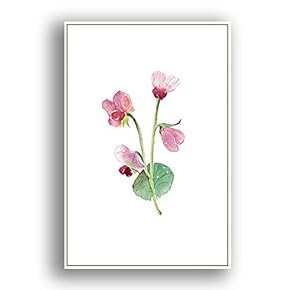 Framed Canvas Wall Art for Living Room, Bedroom Leaves Canvas Prints for Modern Home Decoration Ready to Hang - 16"x24" inches