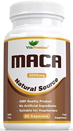 Maca Root 2000 Milligram 60 Veggie Capsules