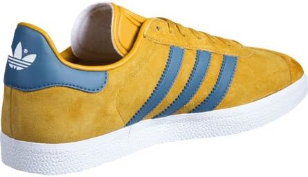 adidas yellow gazelle trainers