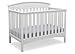 Delta Children Abby 4-in-1 Convertible Crib, Bianca, White